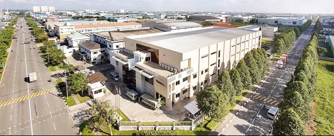 Một góc KCN Việt Nam – Singapore 1 tại Bình Dương. 