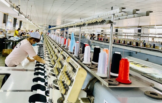 Khu công nghiệp Vsip 2, huyện Tân Huyên, Bình Dương. Ảnh: Quỳnh Trần